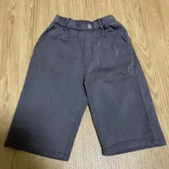 マイルドクラブ　ハーフパンツ　グレー　130cm