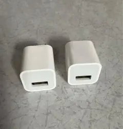 【純正・新品】Apple 5W USB電源アダプター 2個　No.A1385