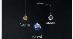 惑星　モビール　天然石　小