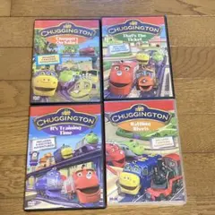 チャギントン　DVD4枚まとめ　電車アニメ　動作未確認傷あり