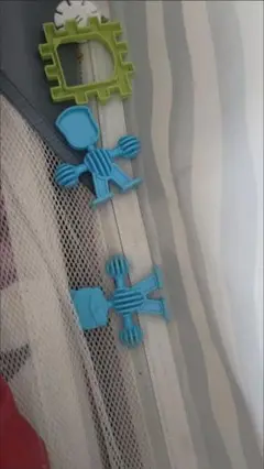 キャラクター型ドアストッパー 2個セット