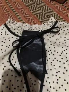 ブラウス　ドット　シワになりません❗️