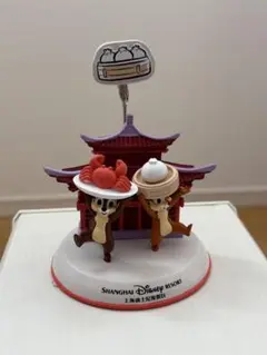チップとデール 置物 上海ディズニーリゾート