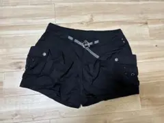 オッズクローチェ　黒 ショートパンツ ポケット付き
