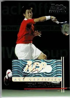 テニス☆錦織圭 11 Ace Authentic 直筆サインルーキーカード テニス☆錦織圭 11 Ace Authentic 直筆サインルーキーカード