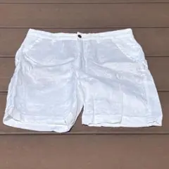 ZARA リネンショーツ　リネンハーフパンツ　Mサイズ