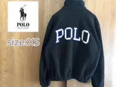 【希少90s デカロゴ】POLO ロゴ ボアフリース
