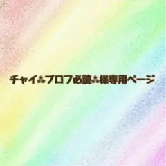 ⚠️専用ページ⚠️