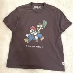 gelato pique ジェラートピケ スーパーマリオ ルイージ Ｔシャツ