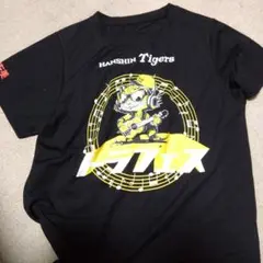 HANSIN Tigers キャラクターTシャツ 黒