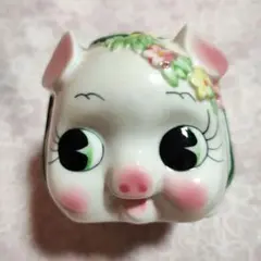 【値下げ交渉可能！】豚の陶器貯金箱