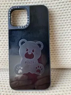 CASETiFY iPhone12 Evil Teddy Case Black