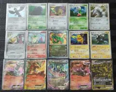 ポケカ　MレックウザEX　リザードンEX　他デルタ種等　15枚まとめ売り
