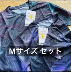 ワークマン Mサイズ 氷撃冷感 -10°Cプリント 半袖 Tシャツ セット③