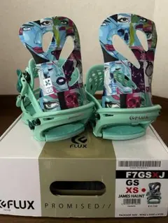 ほぼ未使用❤️限定モデル❗️FLUXビンディングＧＳ、JAMES HAUNTモデル❗️