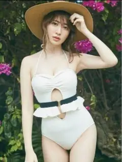 herlipto Two-tone Belted One Piece 水着