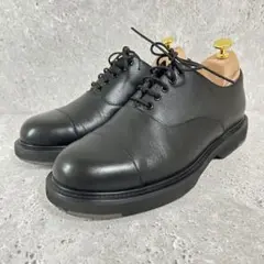 フットストックオリジナルズ 26.5 ストレートチップ レザー 黒
