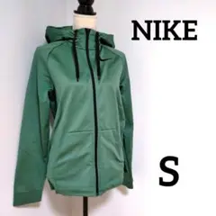 ナイキ★NIKE★スポーツ★ジップアップパーカー★グリーン★S