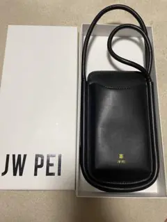 JW PEI スマホショルダーバッグ ブラック
