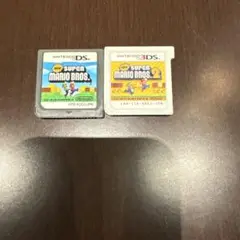 3DS New スーパーマリオブラザーズ1と 2 ソフトのみ