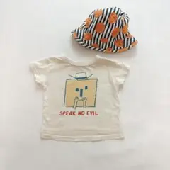 DILASH ディラッシュ Tシャツ 80 ハット ドット おしゃれ 保育園