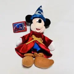 ディズニー　ファンタジア　ミッキーの家　ミッキー　ぬいぐるみバッジ　ぬいば