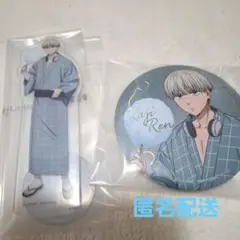 一番くじ　WINDBREAKER　梶蓮　アクスタ　缶バッジ