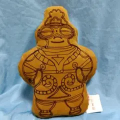 遮光器土偶　ミニクッション　タグ付