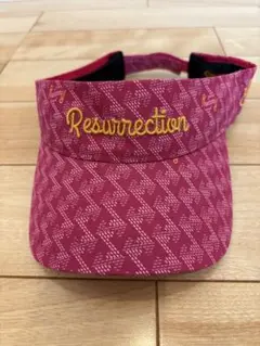 Resurrection ピンクバイザー