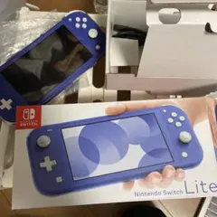 Nintedo switch lite ブルー