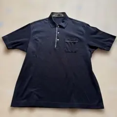 DAKS ポロシャツ　黒　 L