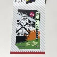ONE PIECE ロロノアゾロ　ジャンショ　渋谷店限定　ミニブロマイド2024