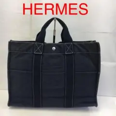 BR556-72 エルメス 極美品 ドーヴィルMM トートバッグ A4サイズ対応