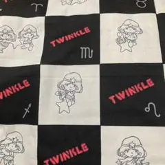 新品未使用　星座のティンクルちゃん　ハギレ　レトロ