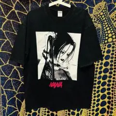 ナナ ③ メンズ Tシャツ 新品 アニメ XL 2XL ブラック ウォッシュ加工