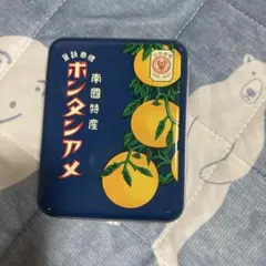 ボタンアメ　100周年　記念缶