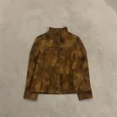 00’s Distressed Dyed Jacket Archive Y2K