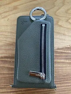 ★新品未使用★ajew エジュー スマホケース マルチ対応Sサイズ オリーブ