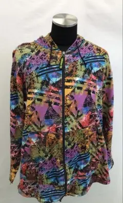 S639Kメンズパーカー 紫春秋 L綿100% adidas 8/6