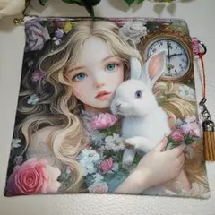 美少女ウサギデザインポーチ