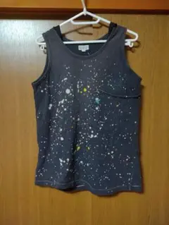 ゴートゥーハリウッド　タンクトップ　リボン　 ペイント　150