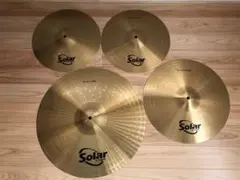 シンバルセット 4枚 セイビアンSABIANソーラーSolar