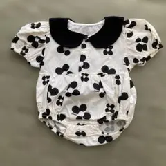 花柄ロンパース 66サイズ