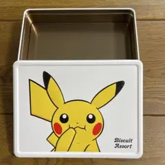 ユーハイム　ポケモン　ピカチュウ　ビスケットアソート　缶