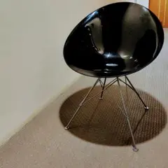 【美品】Kartell（カルテル）/ ERO|S| /チェア/ブラック・No.2