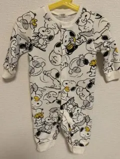 西松屋　スヌーピー　ロンパース　カバーオール 80cm