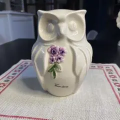 Rosa Ljung 陶器のフクロウの置物 スウェーデン　ヴィンテージ