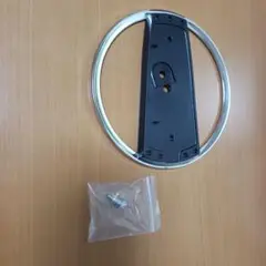 PS5 円形縦置きスタンド ブラック/シルバー