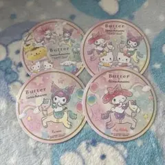 Butter×サンリオキャラクターズ コラボ 非売品コースター シークレット