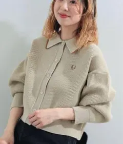 新品FRED PERRY × Ray BEAMS / 別注 カラー カーディガン